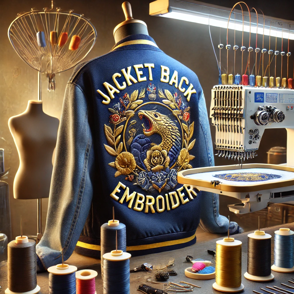 JACKET BACK EMBROIDERY