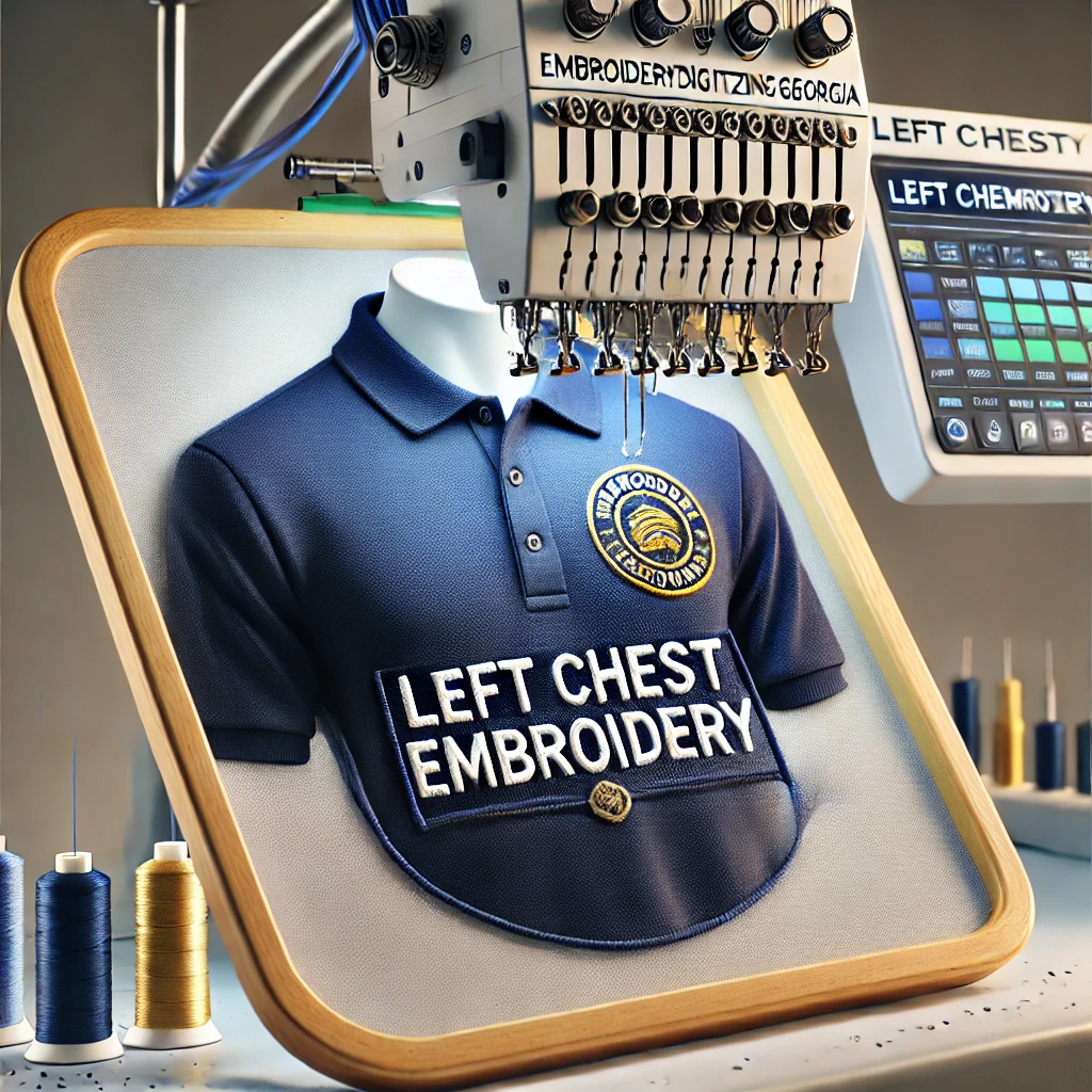 LEFT CHEST EMBROIDERY