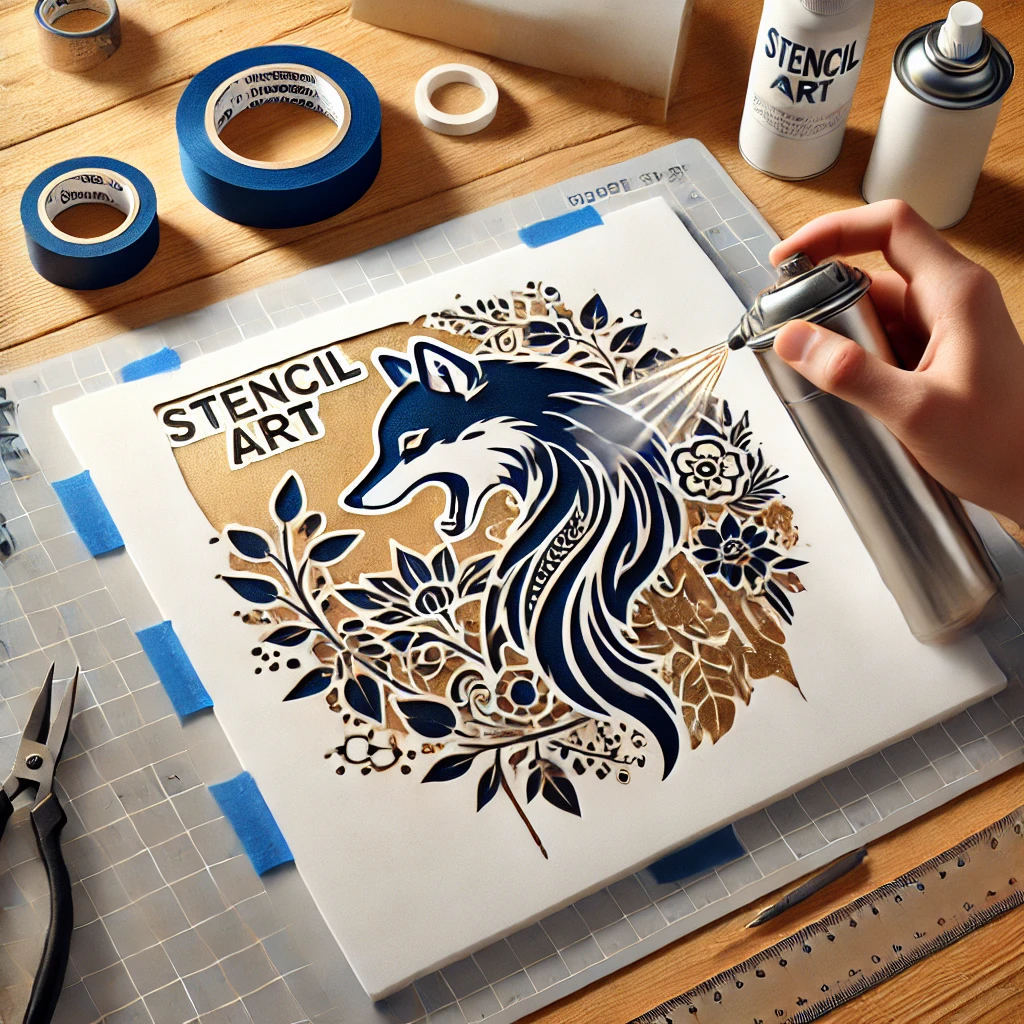 stencil art